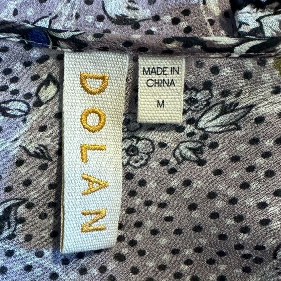 Anthropologie Dolan Floral Ruffle Blouse - Picture 10 of 11